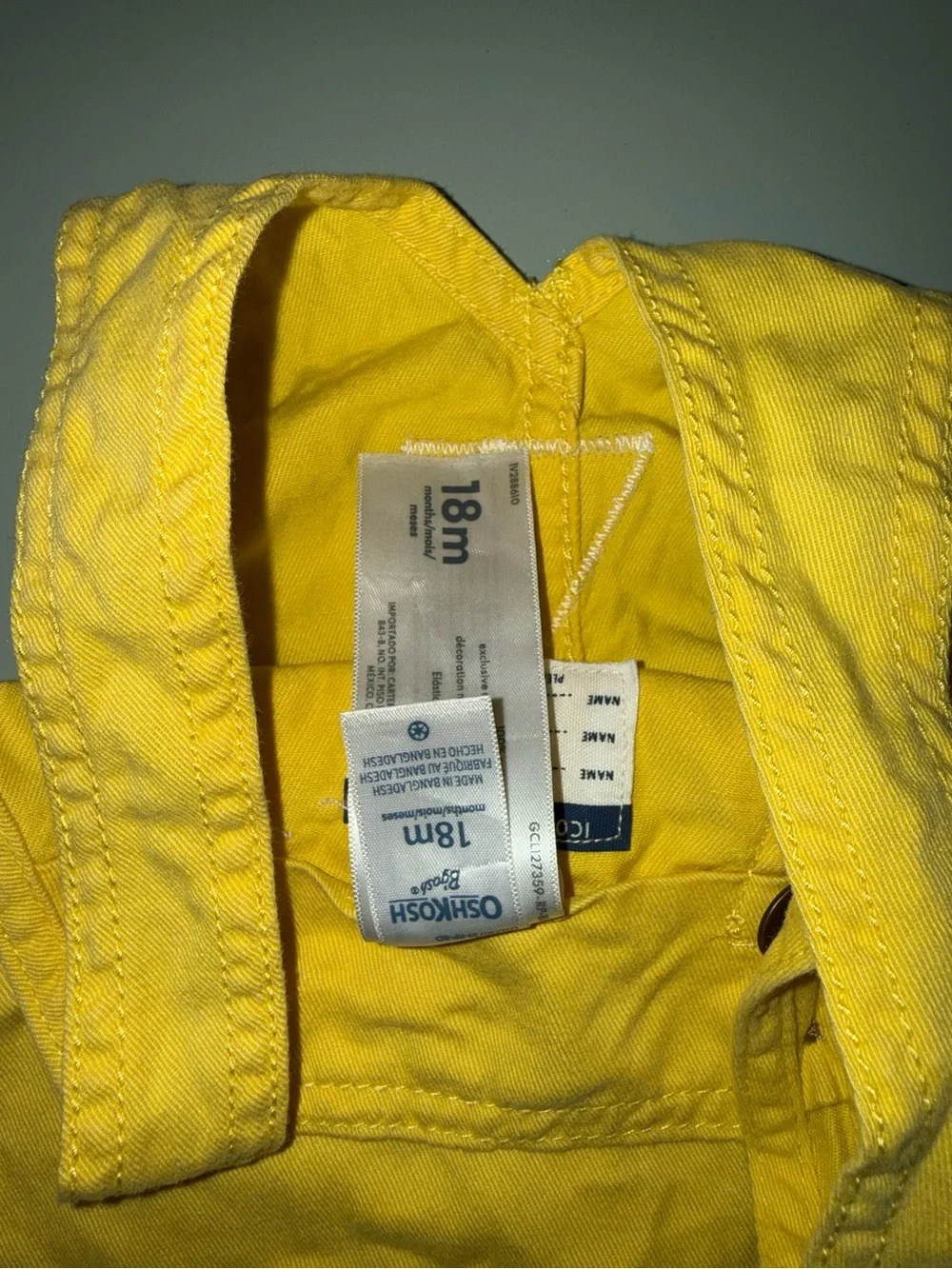OshKosh Bgosh worn 1x